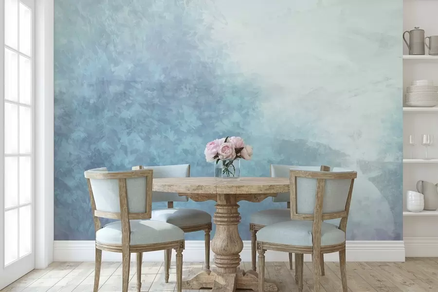 Fototapeta  Imitacja liści na betonowej ścianie w04468v1