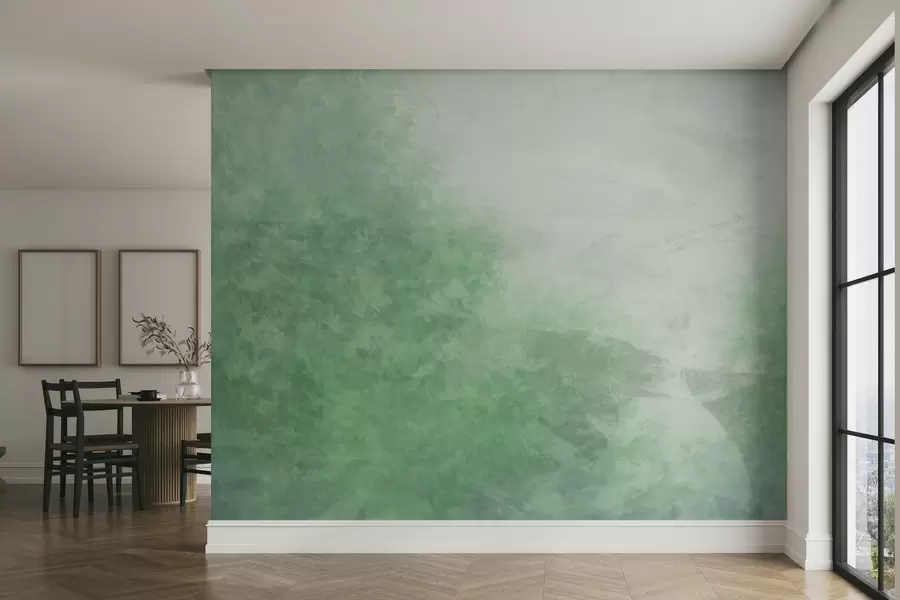 Fototapeta  Imitacja liści na betonowej ścianie w04468v2