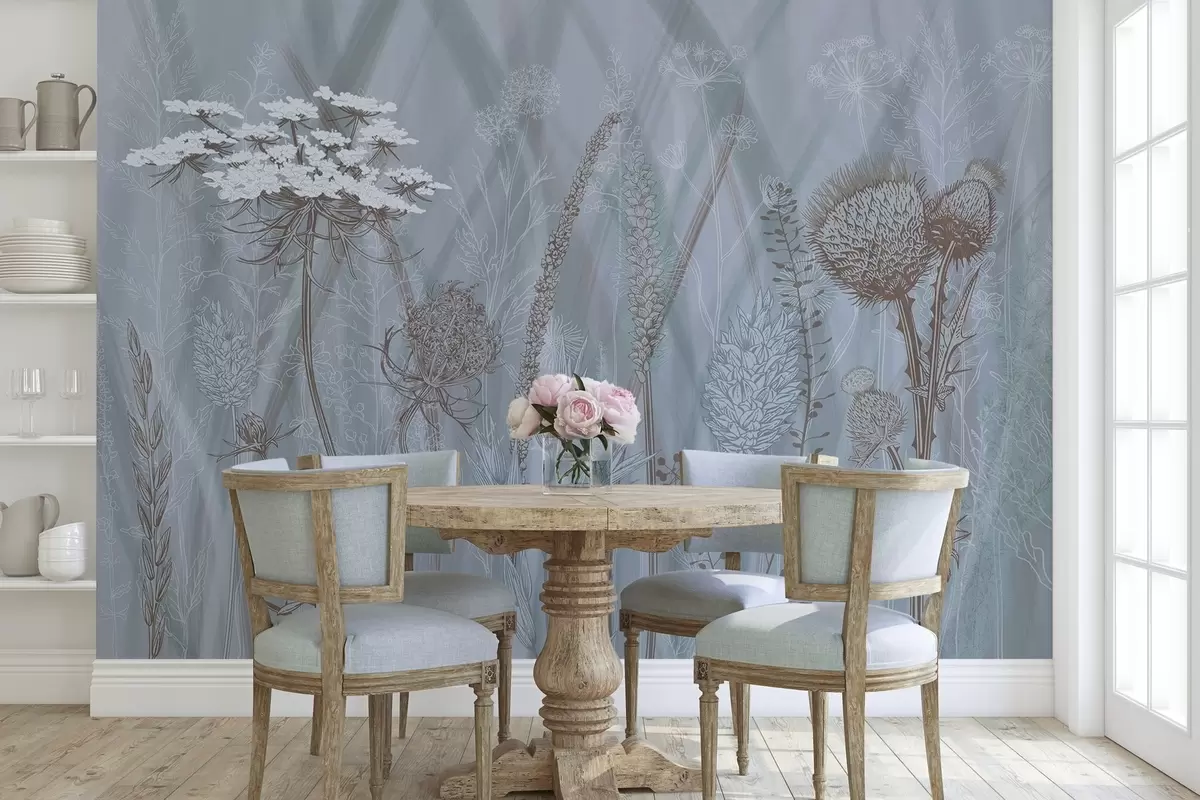 Fototapeta Trawy i zielnik w04473v1