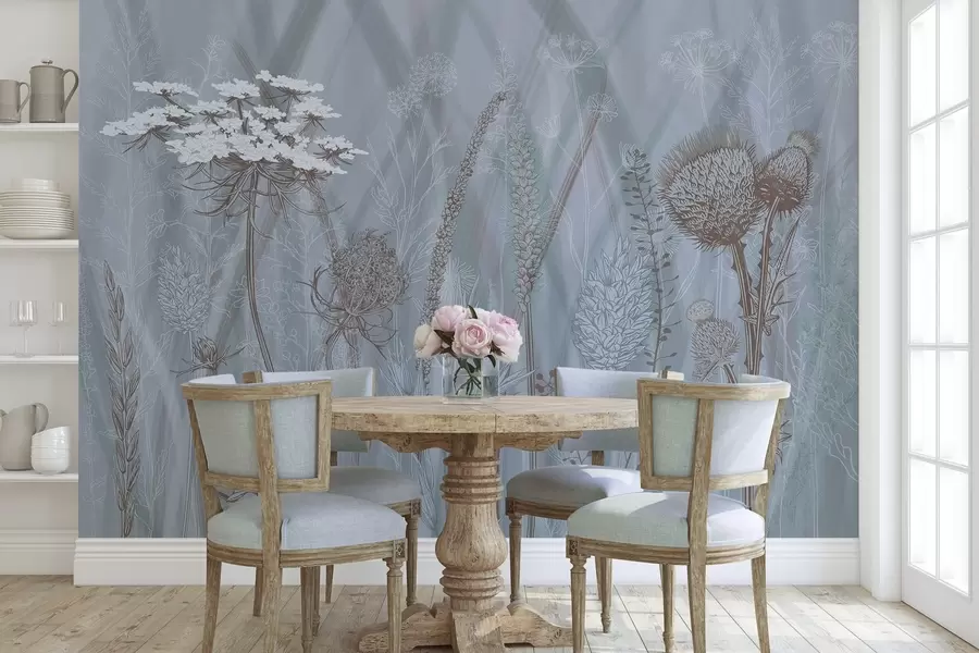 Fototapeta Trawy i zielnik w04473v1