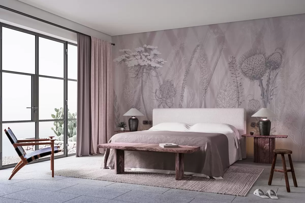 Fototapeta Trawy i zielnik w04473v2