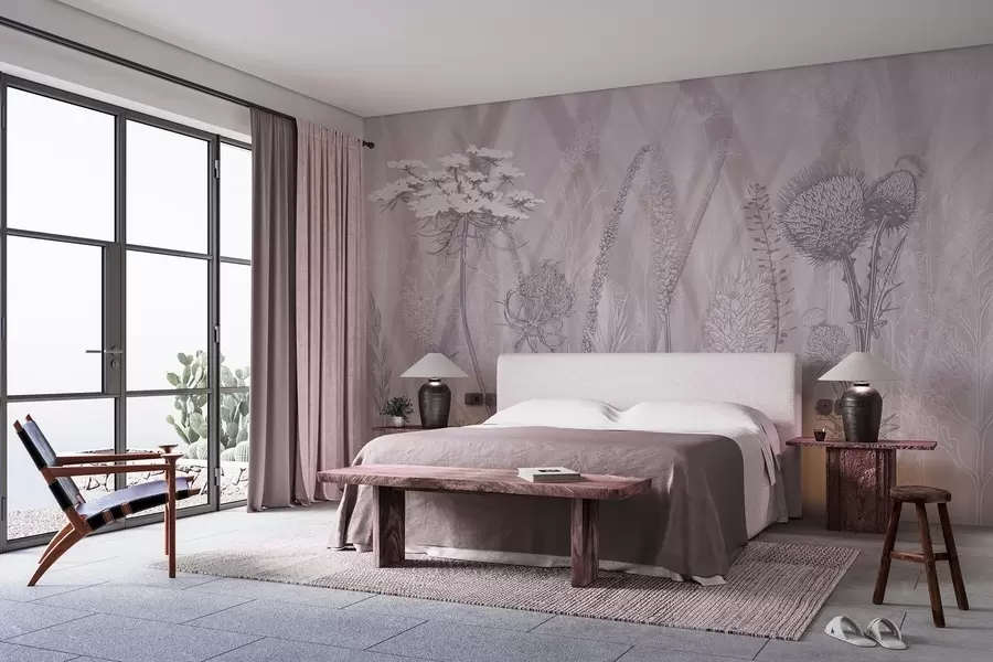 Fototapeta Trawy i zielnik w04473v2