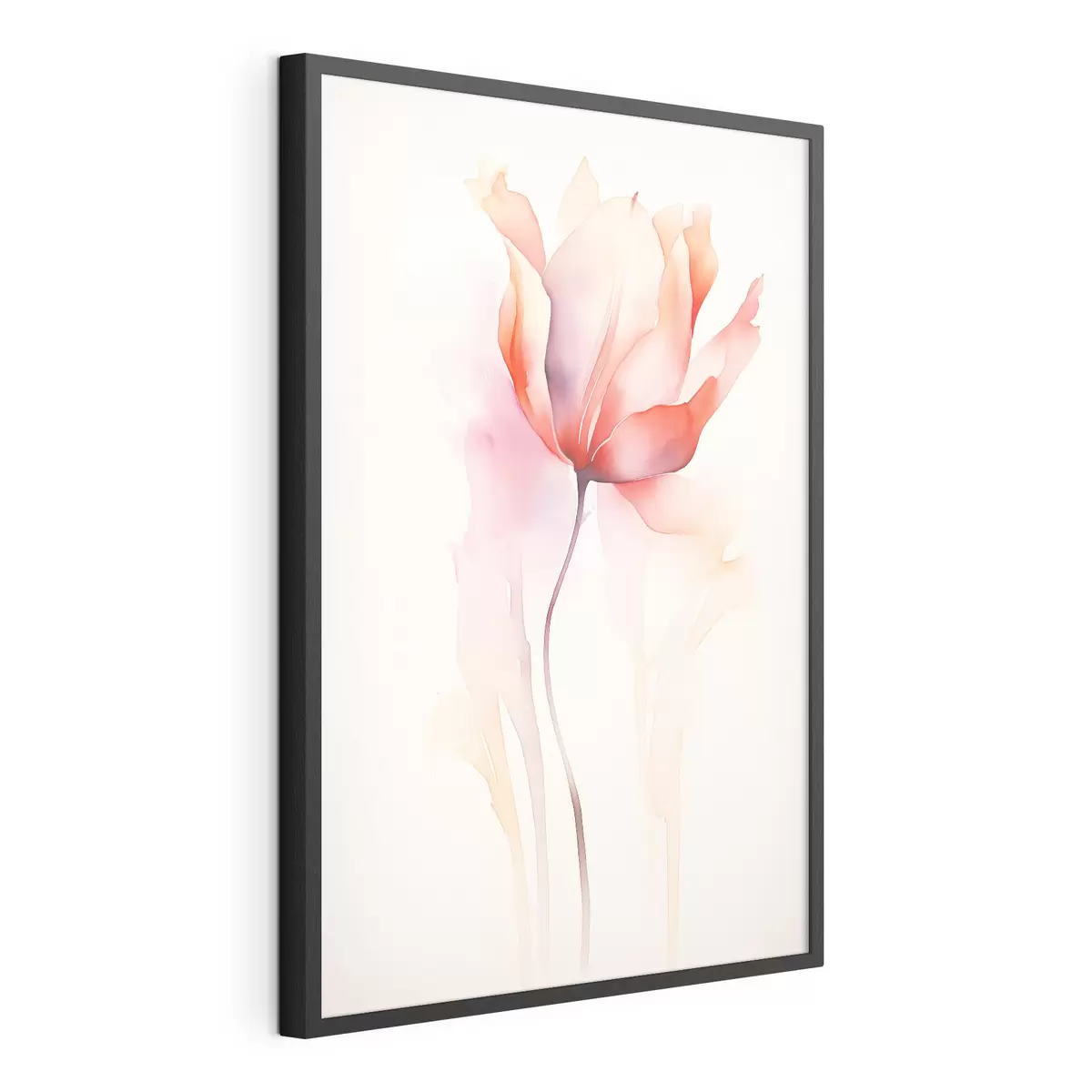 Plakat Kwiatowy minimalizm w stylu akwareli f45637