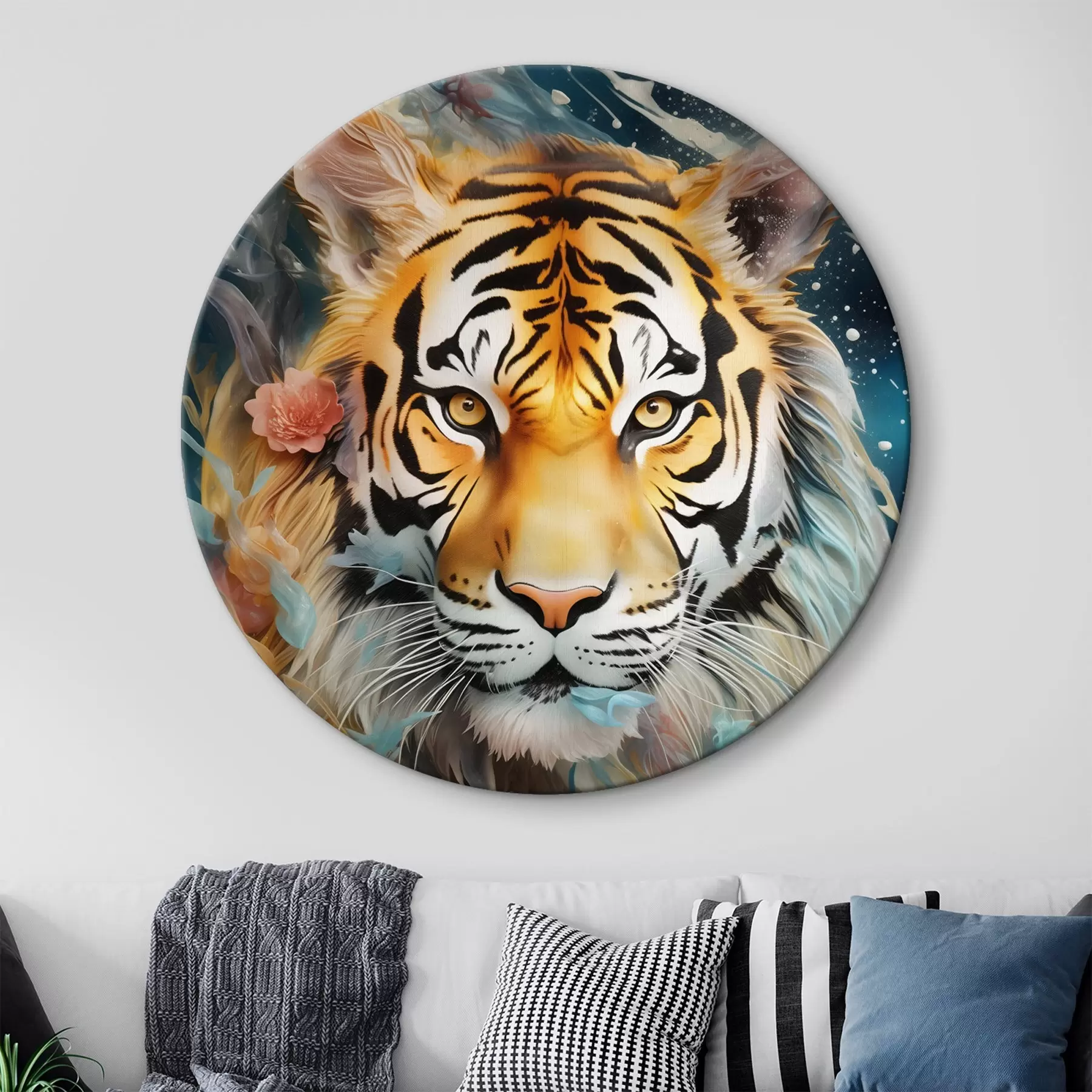 Obraz Portret tygrysa w stylu fantasy r45645