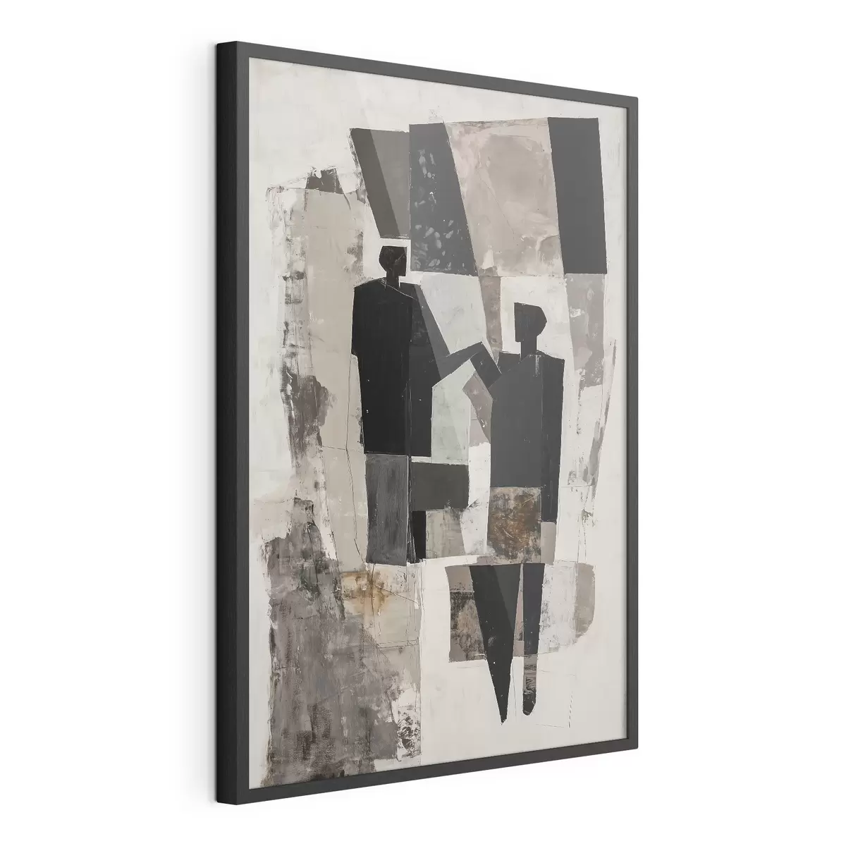 Plakat Abstrakcyjne postacie pary f45776