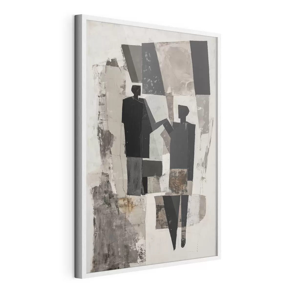 Plakat Abstrakcyjne postacie pary f45776