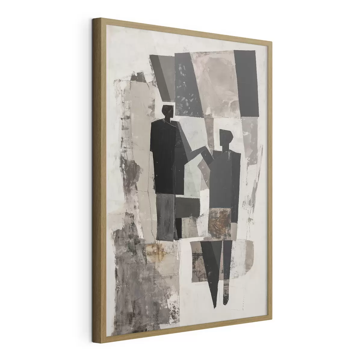 Plakat Abstrakcyjne postacie pary f45776