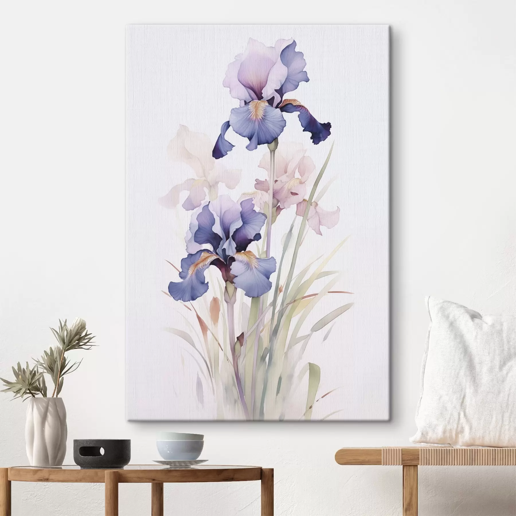 Obraz Irysy imitujące akwarelę s45762