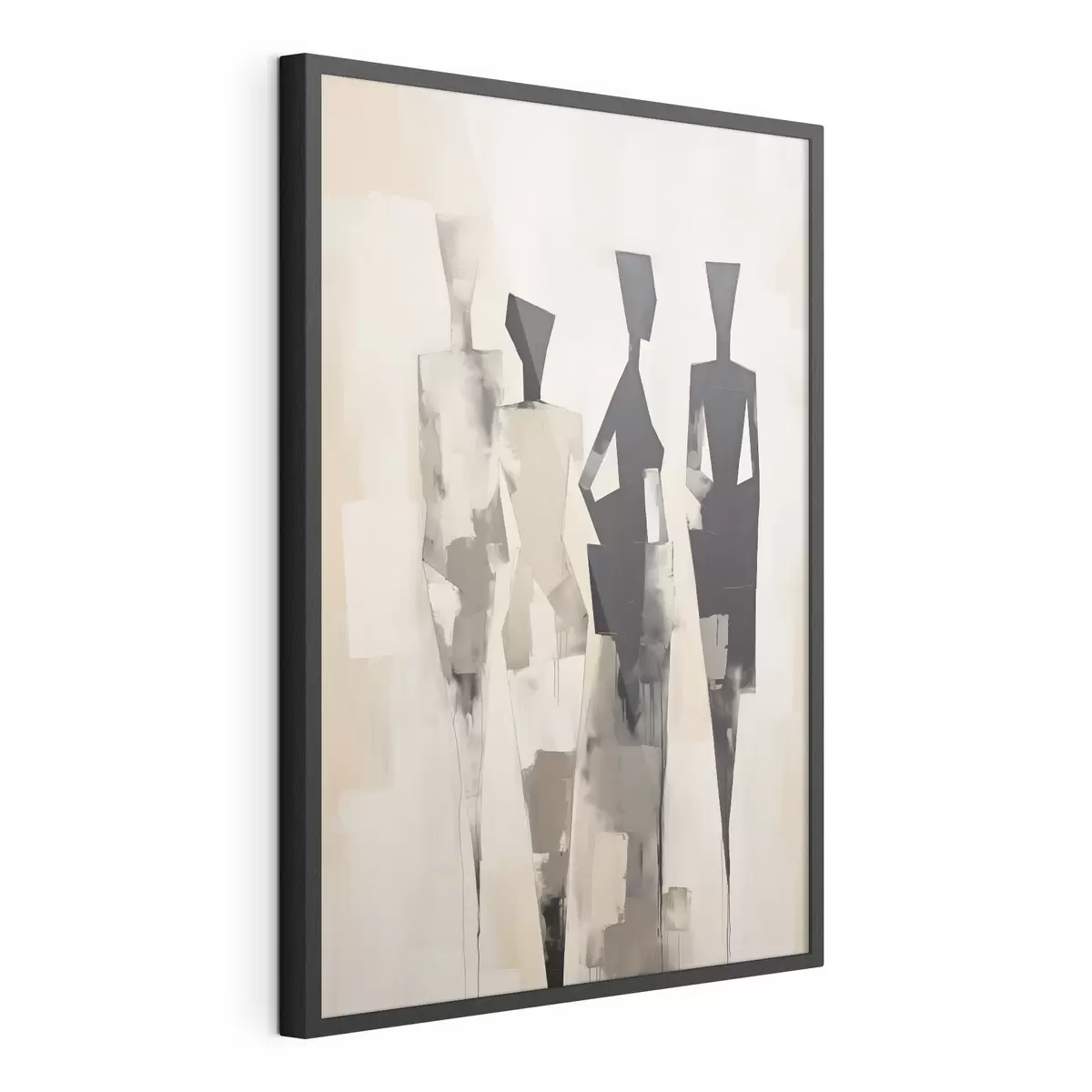 Plakat Abstrakcyjne sylwetki ludzi f45758