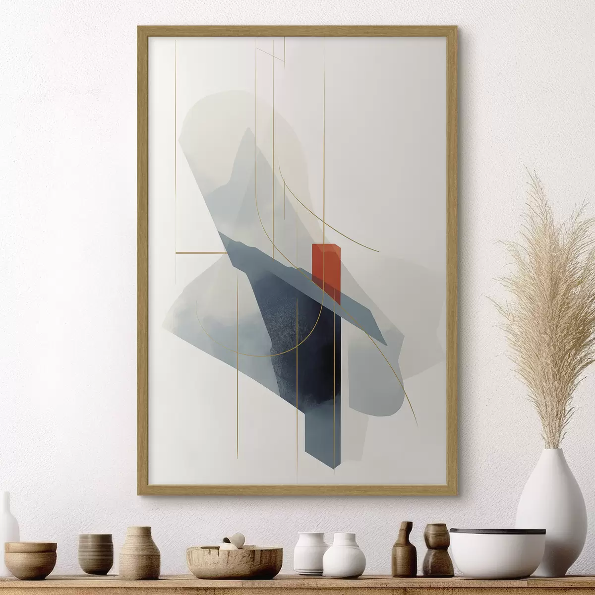 Plakat Nowoczesna abstrakcja f45770