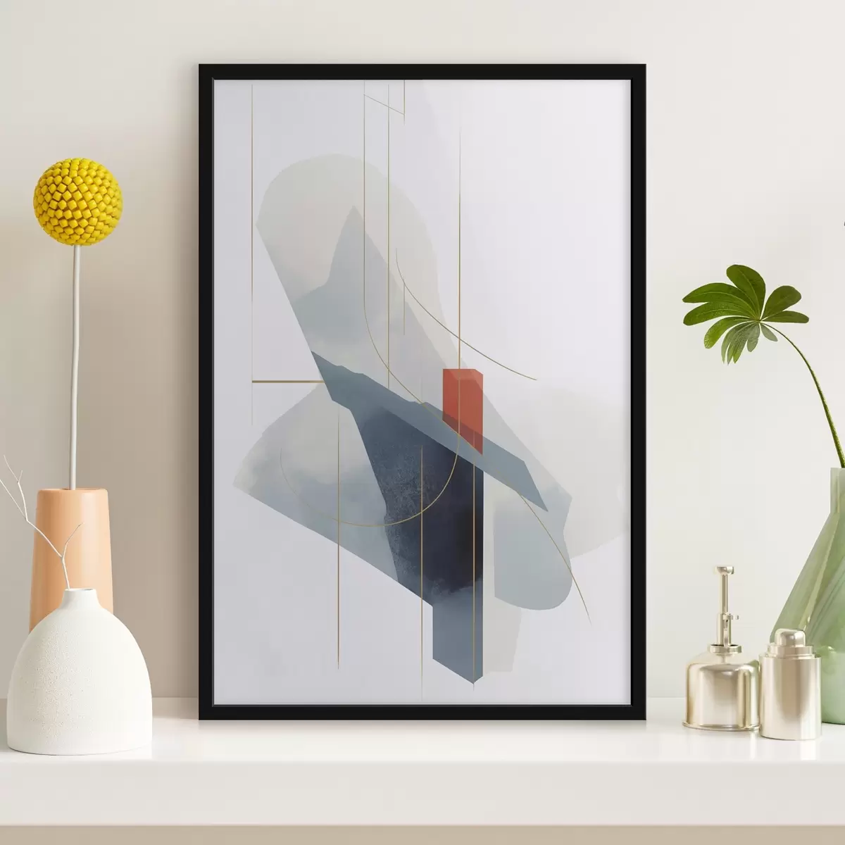 Plakat Nowoczesna abstrakcja f45770