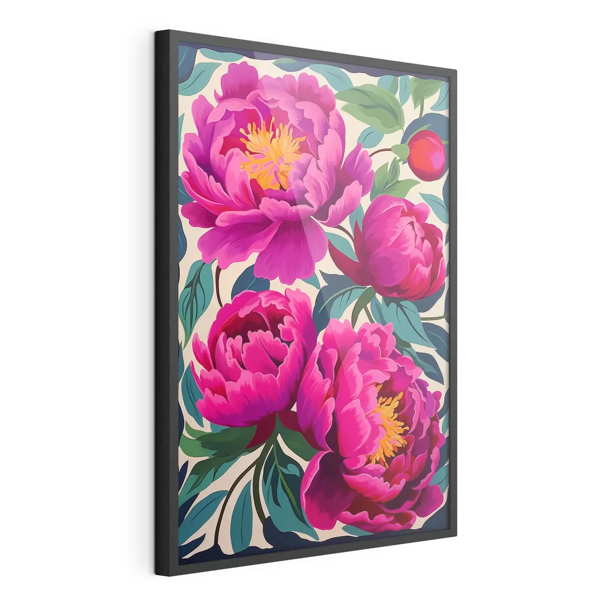 Plakat Piwonie z bliska f45782