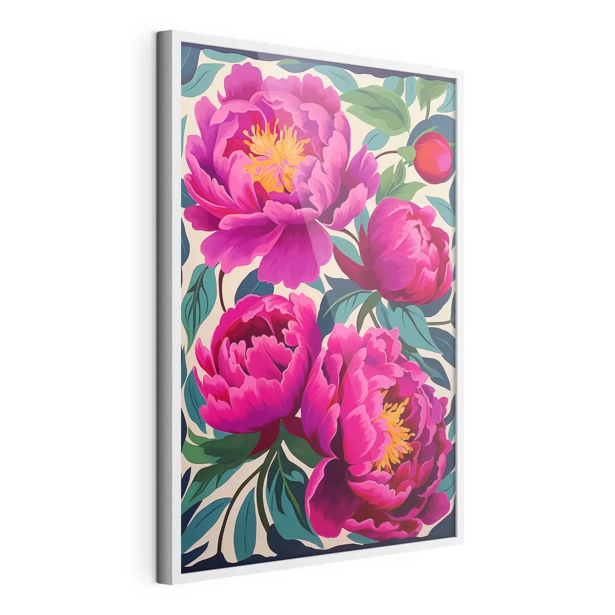 Plakat Piwonie z bliska f45782