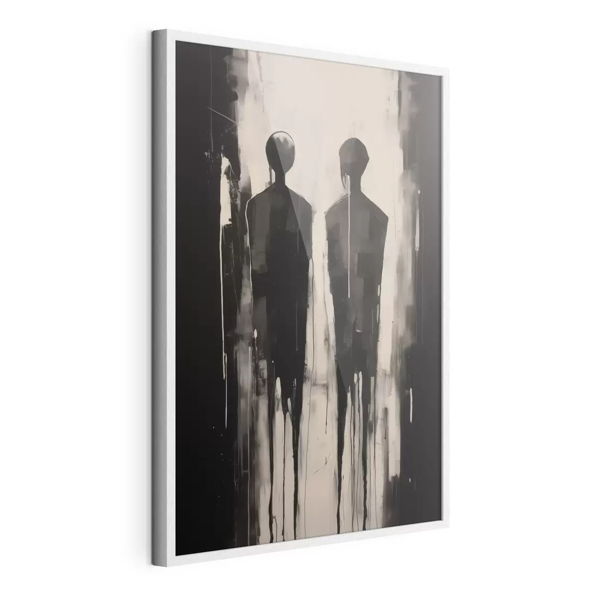 Plakat Dwie sylwetki f45789