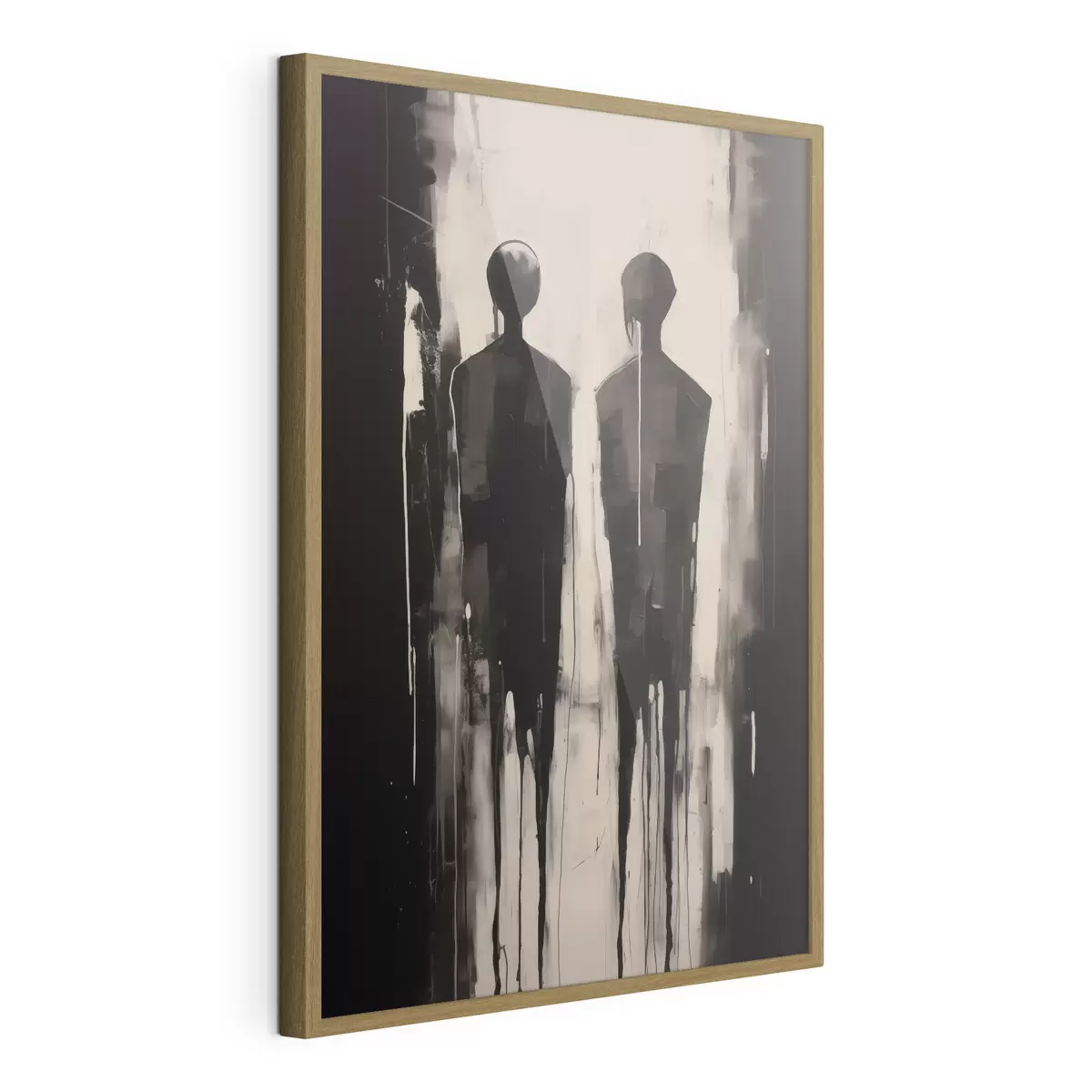 Plakat Dwie sylwetki f45789