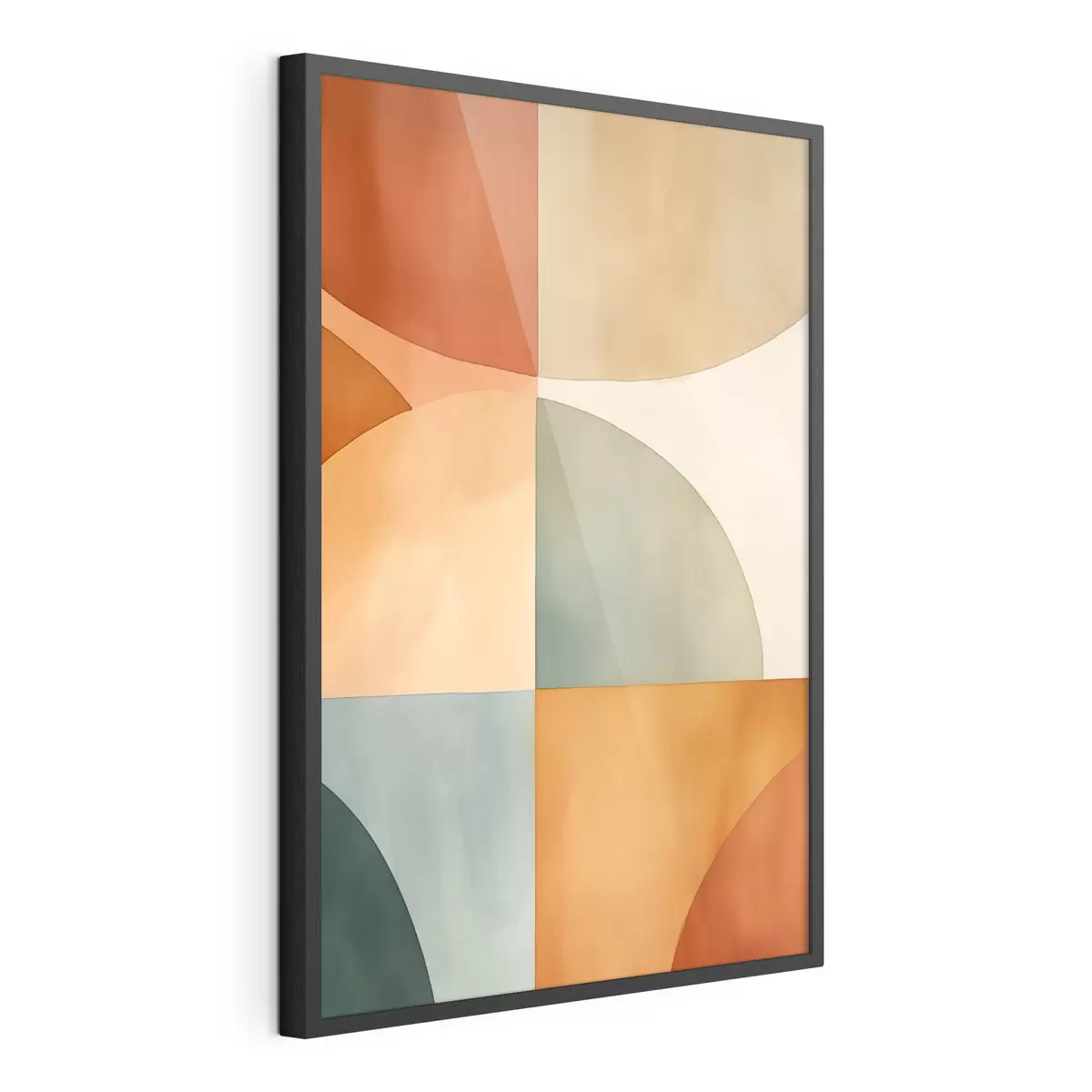Plakat Geometryczne abstrakcyjne koła f45793