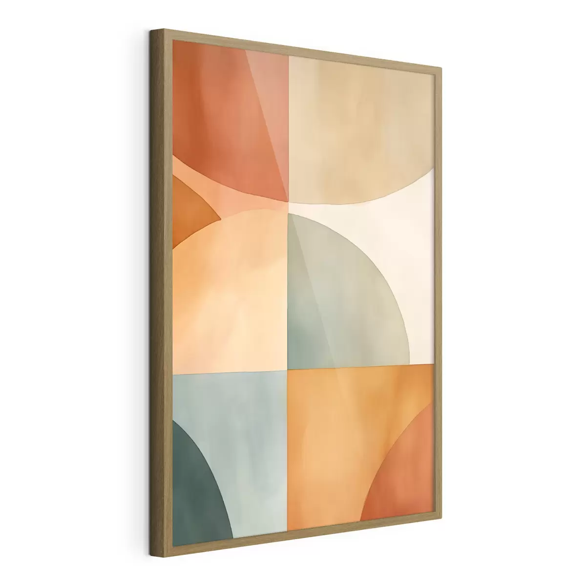 Plakat Geometryczne abstrakcyjne koła f45793