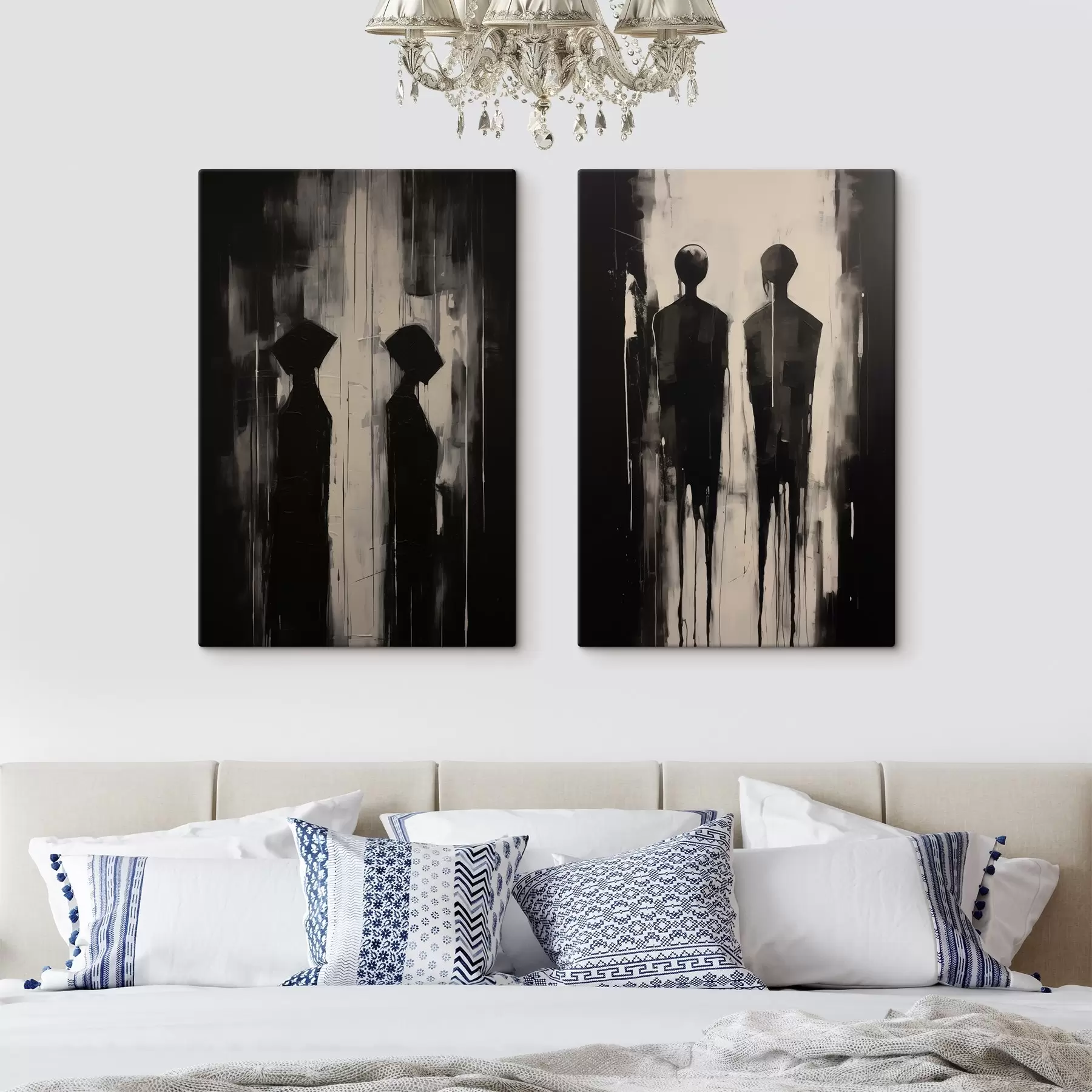 Obraz Sylwetki ludzi m00730