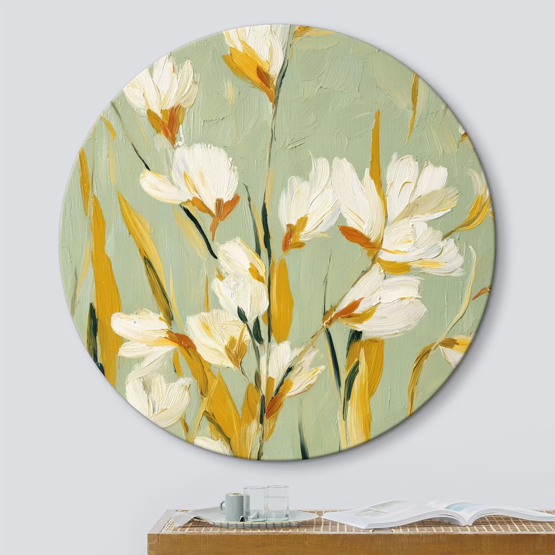 Obraz Jasna kompozycja w stylu wolumetrycznym r45264