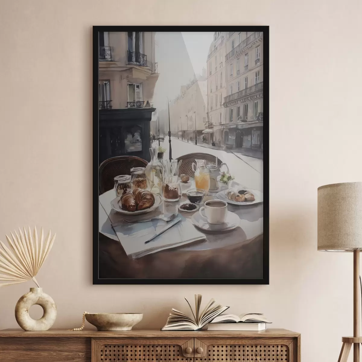 Plakat śniadanie w Paryżu f45725