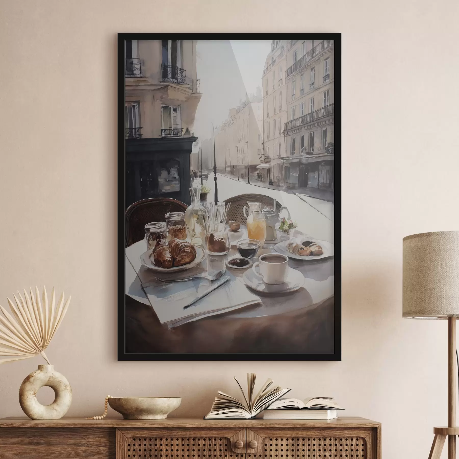 Fototapeta śniadanie w Paryżu f45725