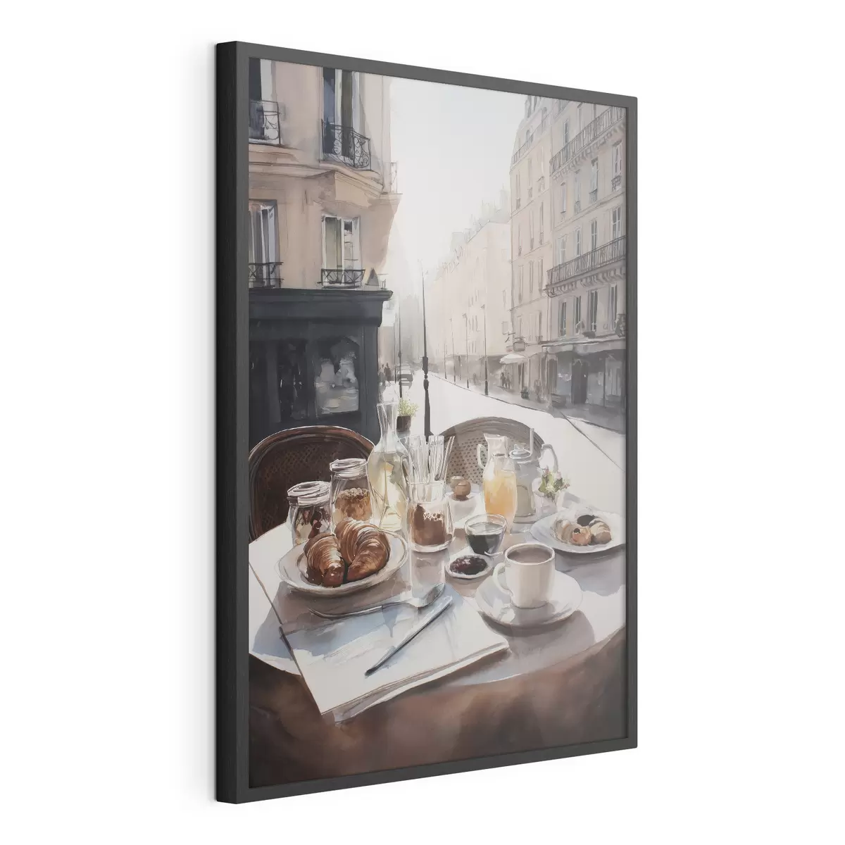 Plakat śniadanie w Paryżu f45725