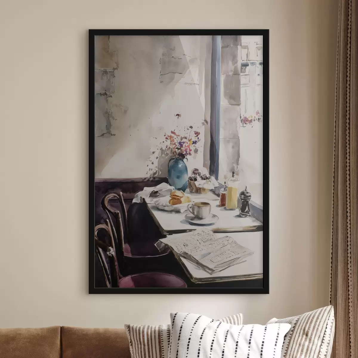 Plakat śniadanie w Paryżu f45726