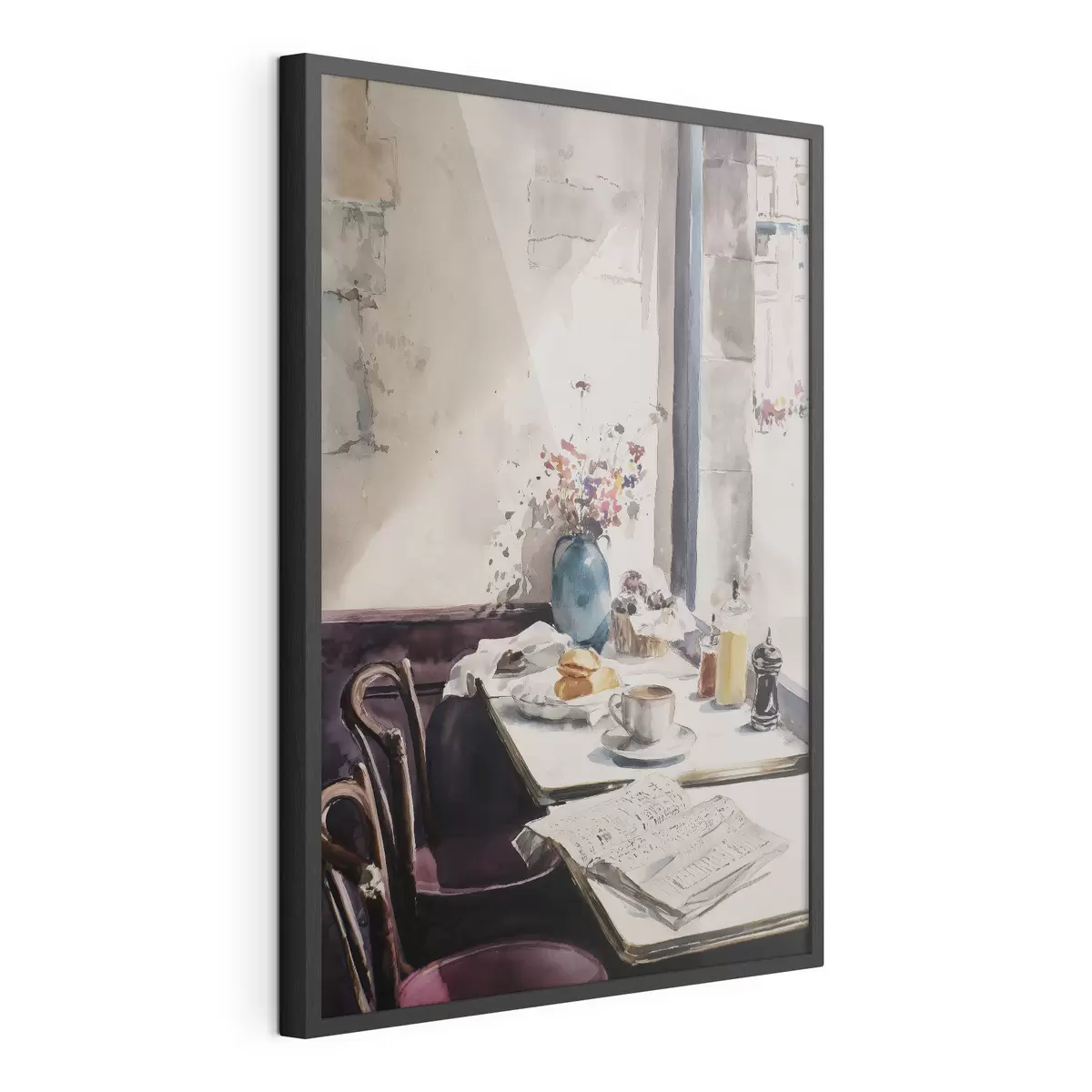 Plakat śniadanie w Paryżu f45726