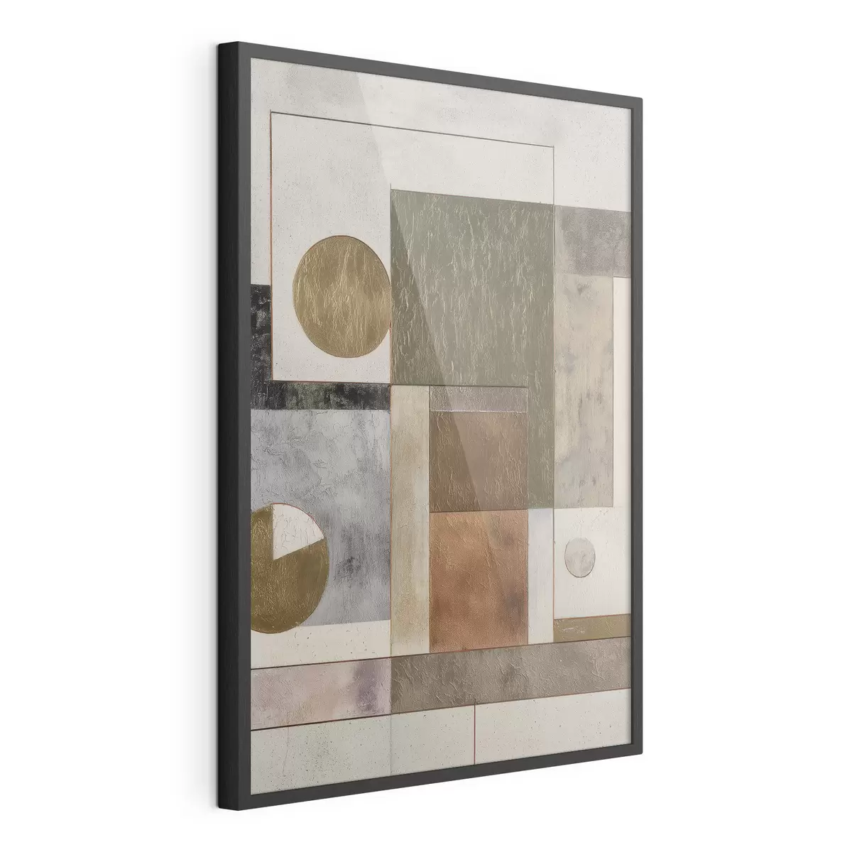 Plakat abstrakcyjna nowoczesna geometria f45729