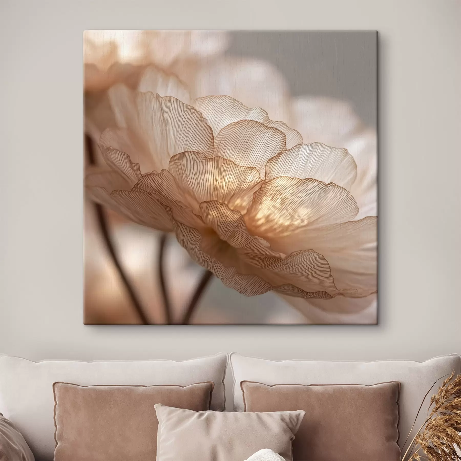 Obraz Delikatny kwiat w jasnym blasku s45822