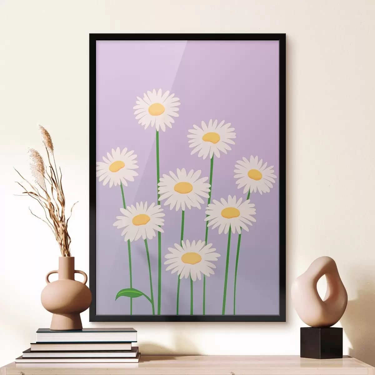 Plakat Bukiet stokrotek f45828