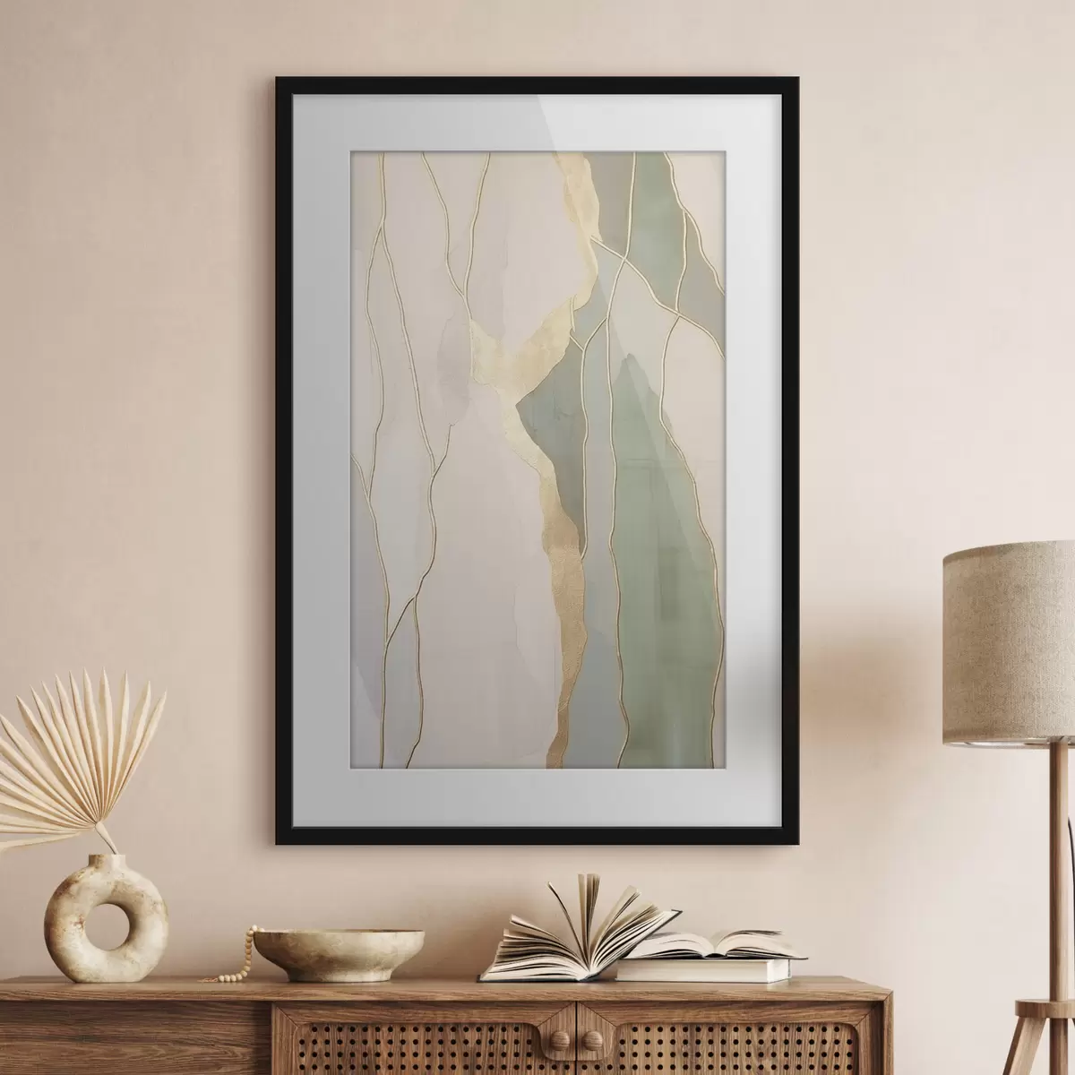 Plakat Linie abstrakcyjne f45829