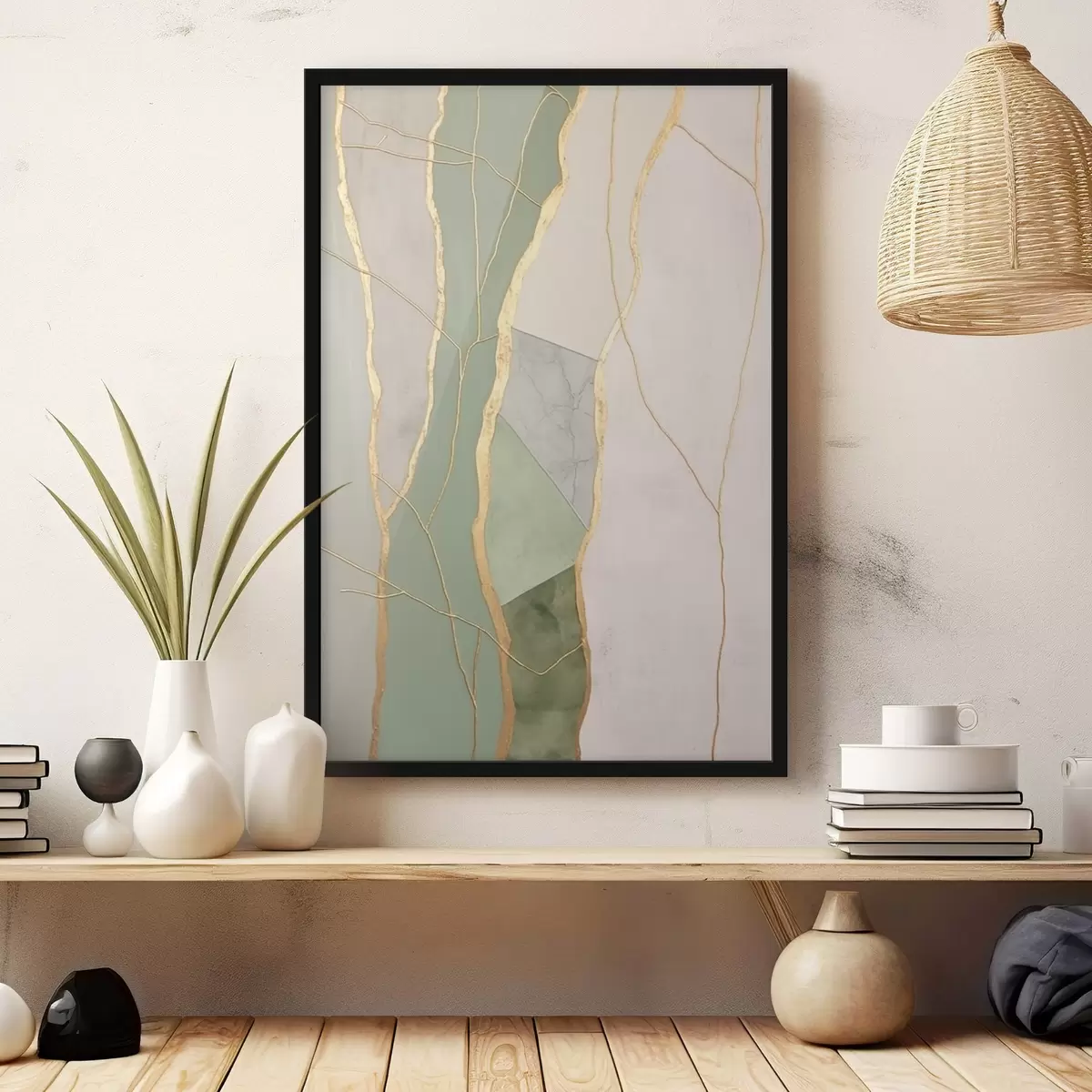 Plakat Linie abstrakcyjne f45830