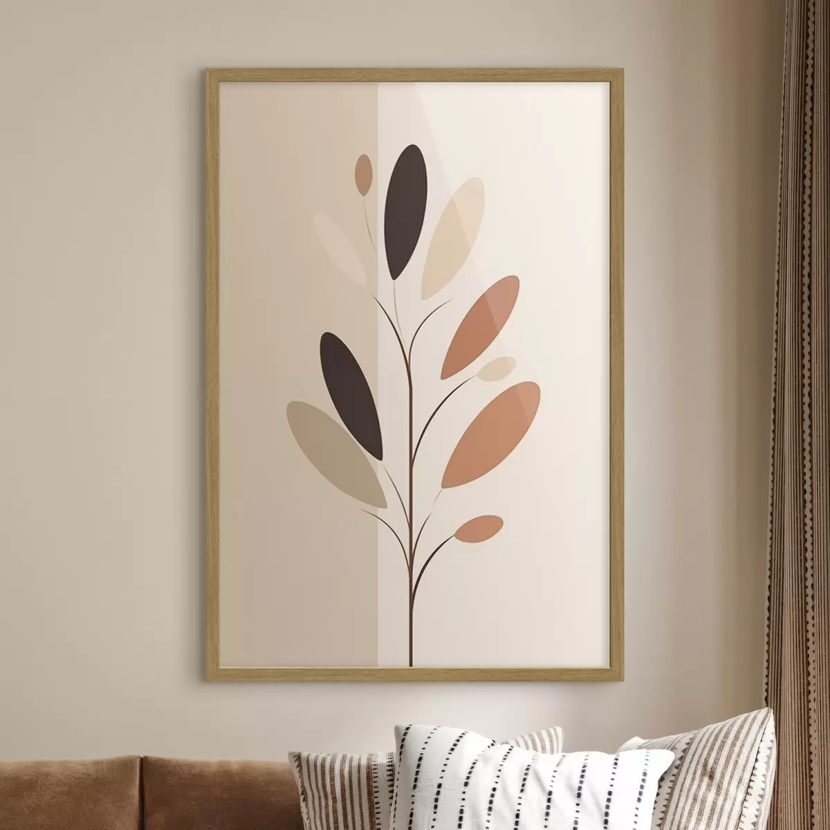 Plakat Gałąź abstrakcyjna f45835