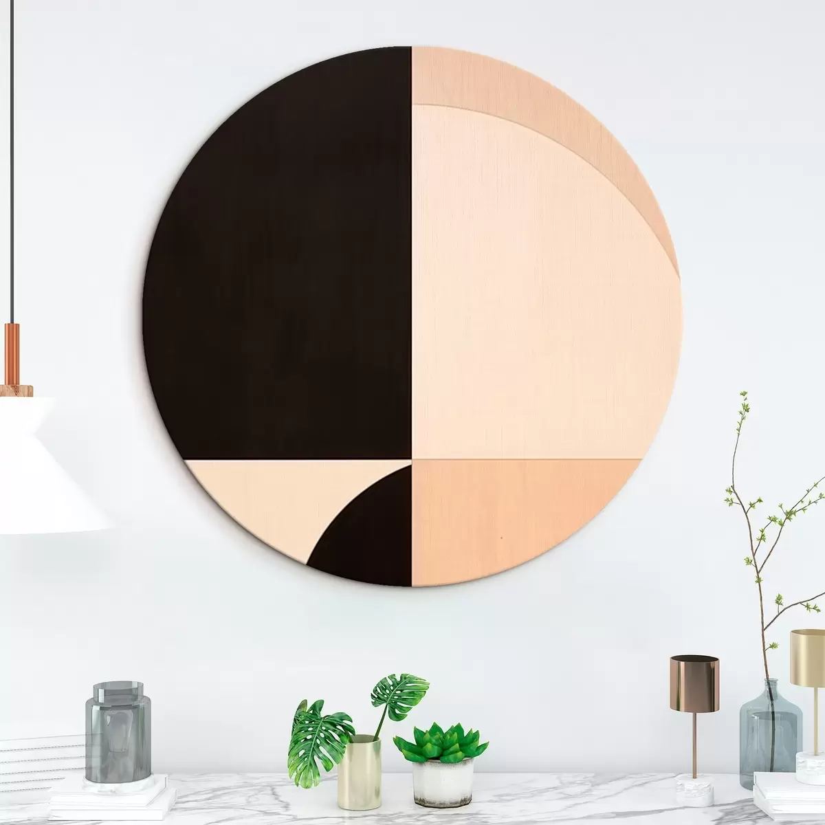 Okrągłe obrazy Geometria r45840
