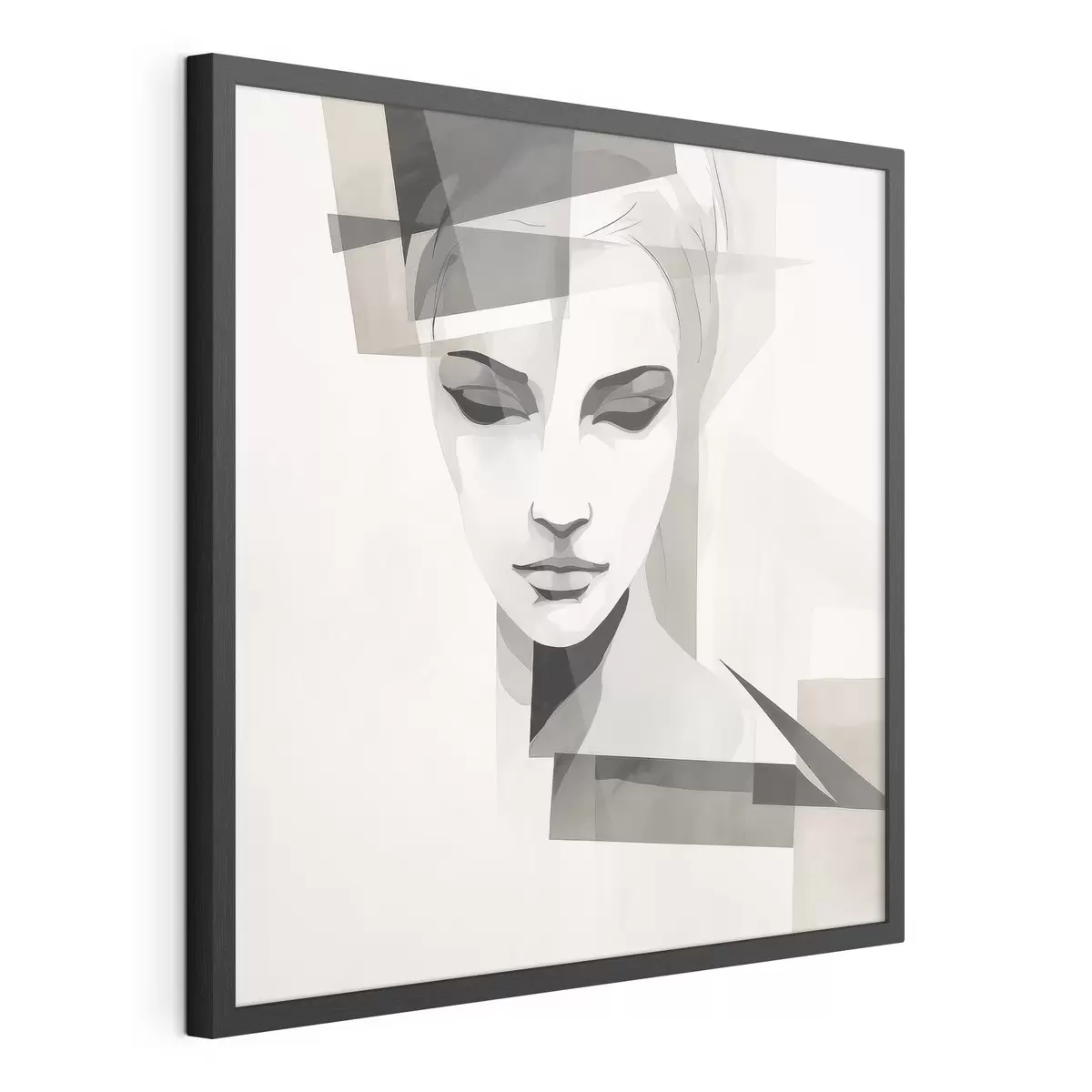 Plakat Abstrakcyjny portret f45917