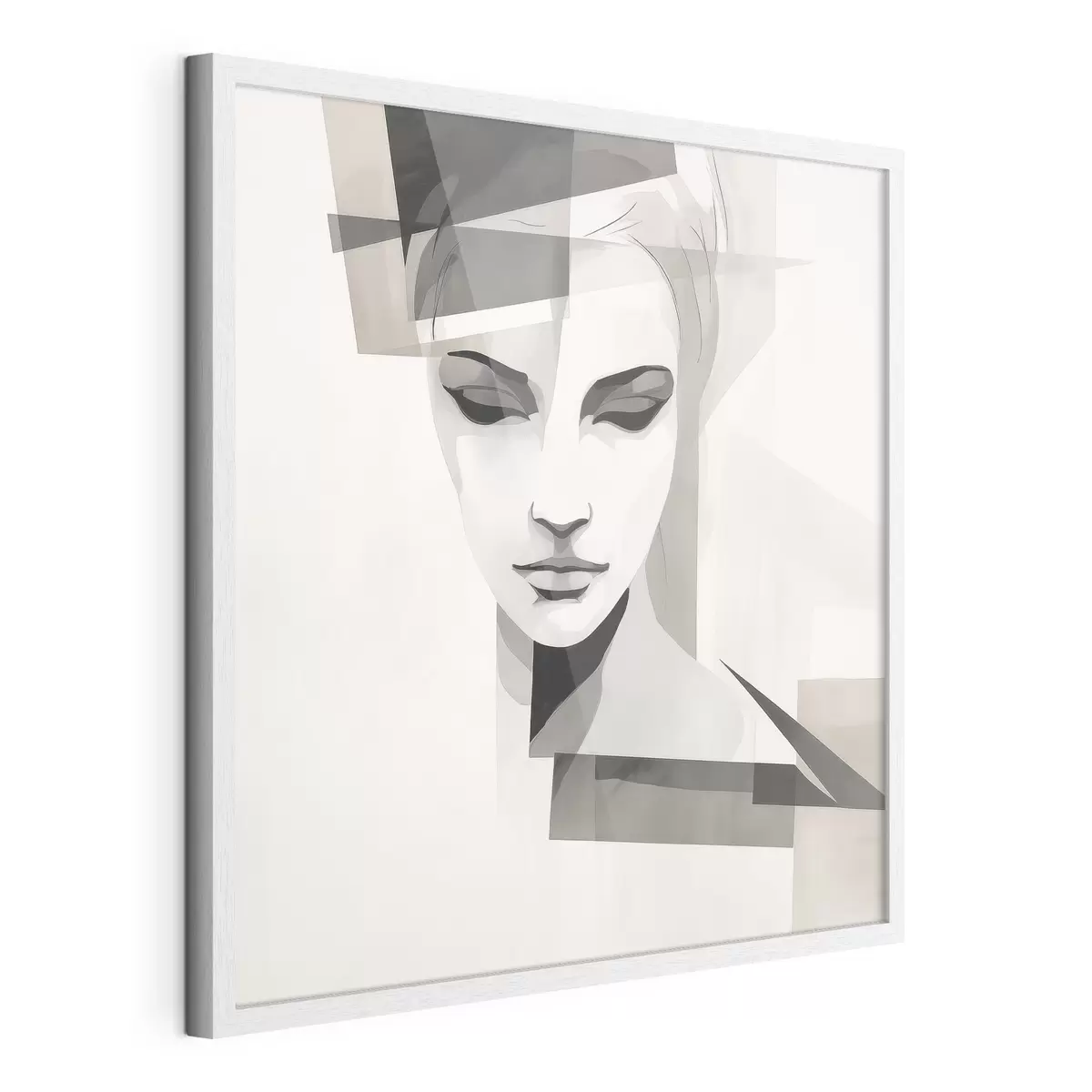 Plakat Abstrakcyjny portret f45917