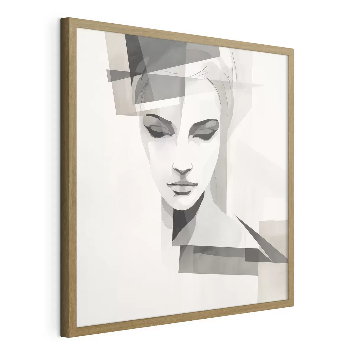 Plakat Abstrakcyjny portret f45917