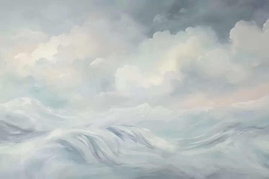 Fototapeta Chmury i morze w04598