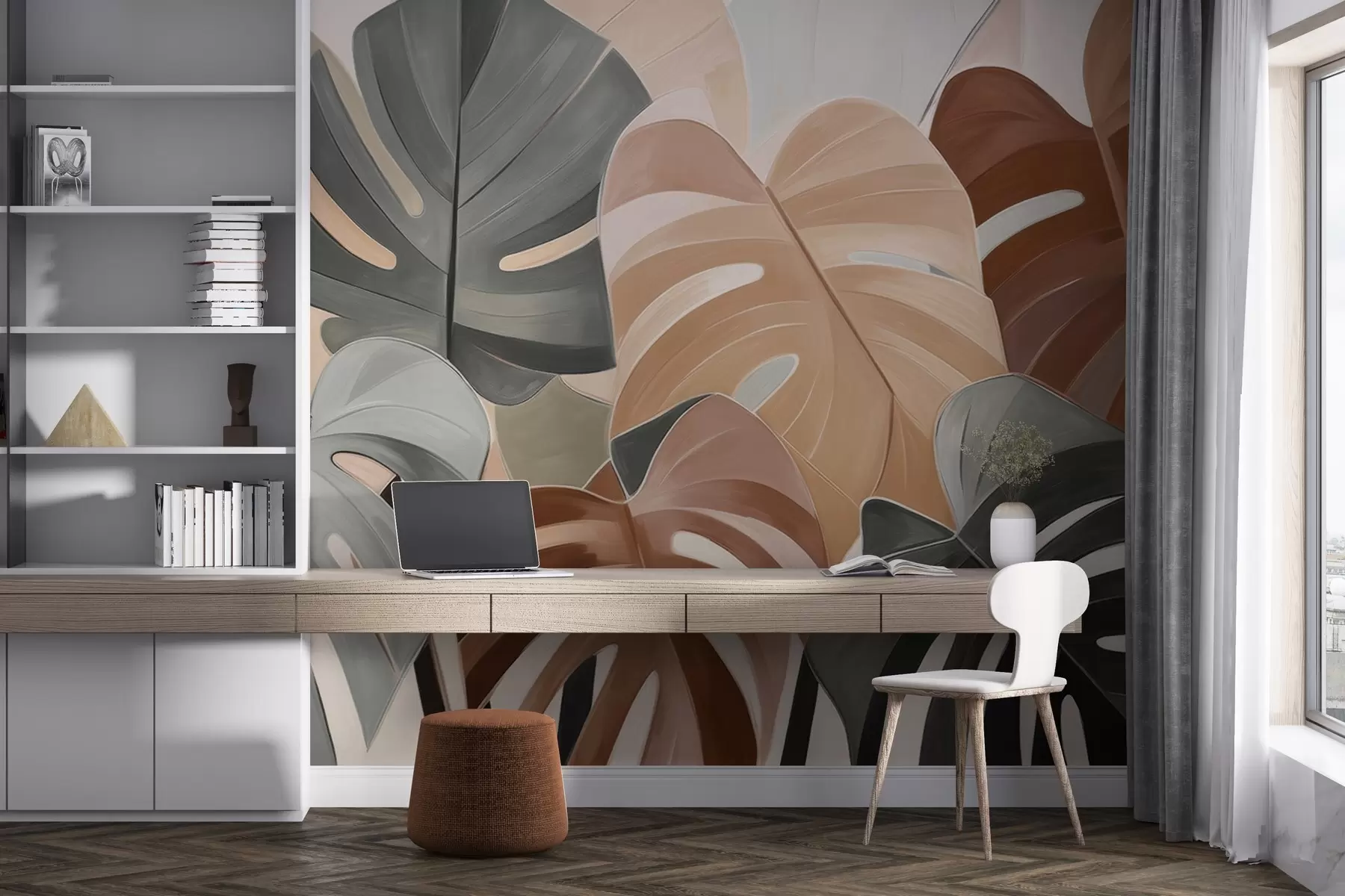 Fototapeta Liściasty rytm w04568v2