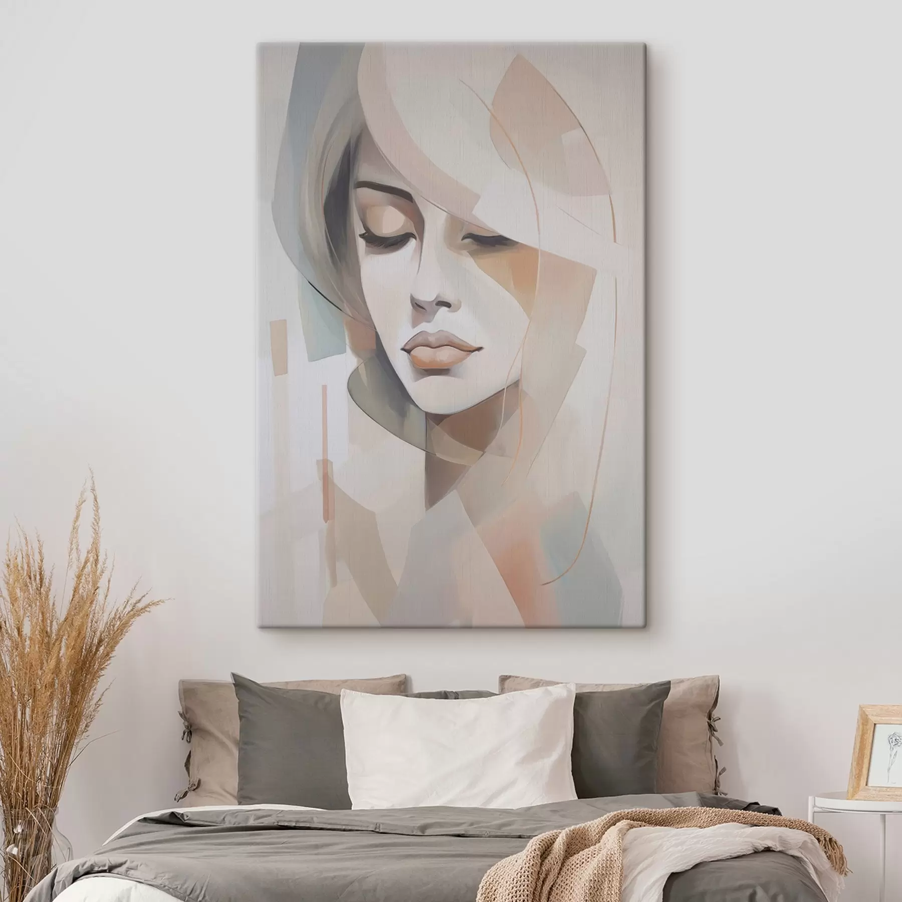 Obraz Abstrakcyjny portret dziewczyny s45972