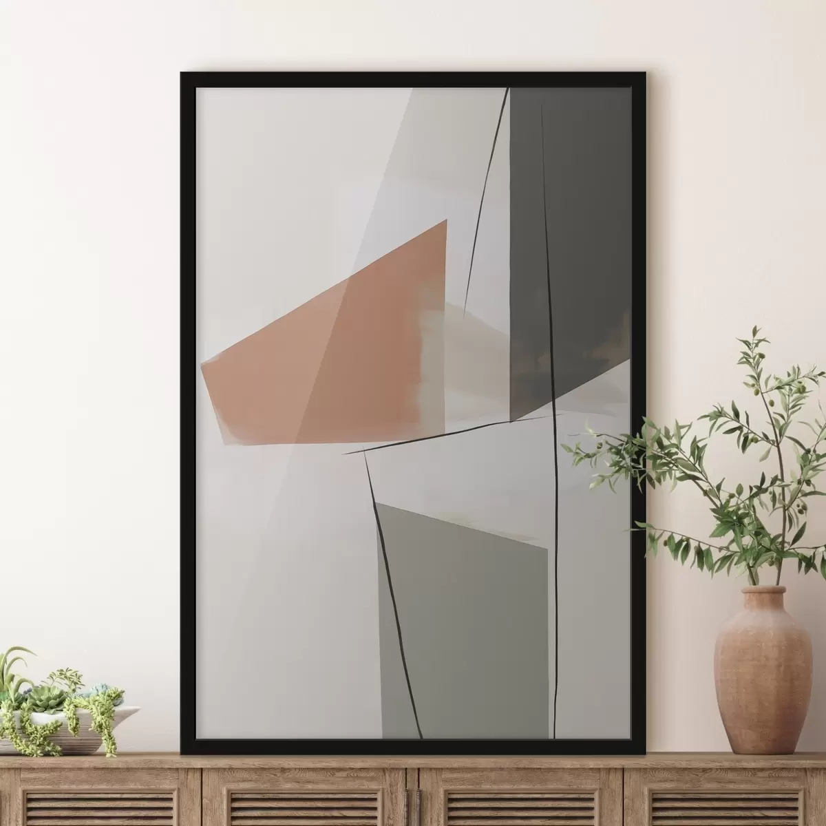Plakat Abstrakcja geometryczna f45975