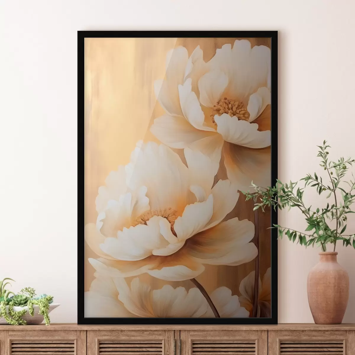 Plakat Piwonie f45957