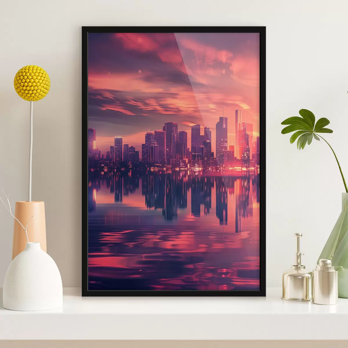 Plakat Nowoczesne miasto f45657