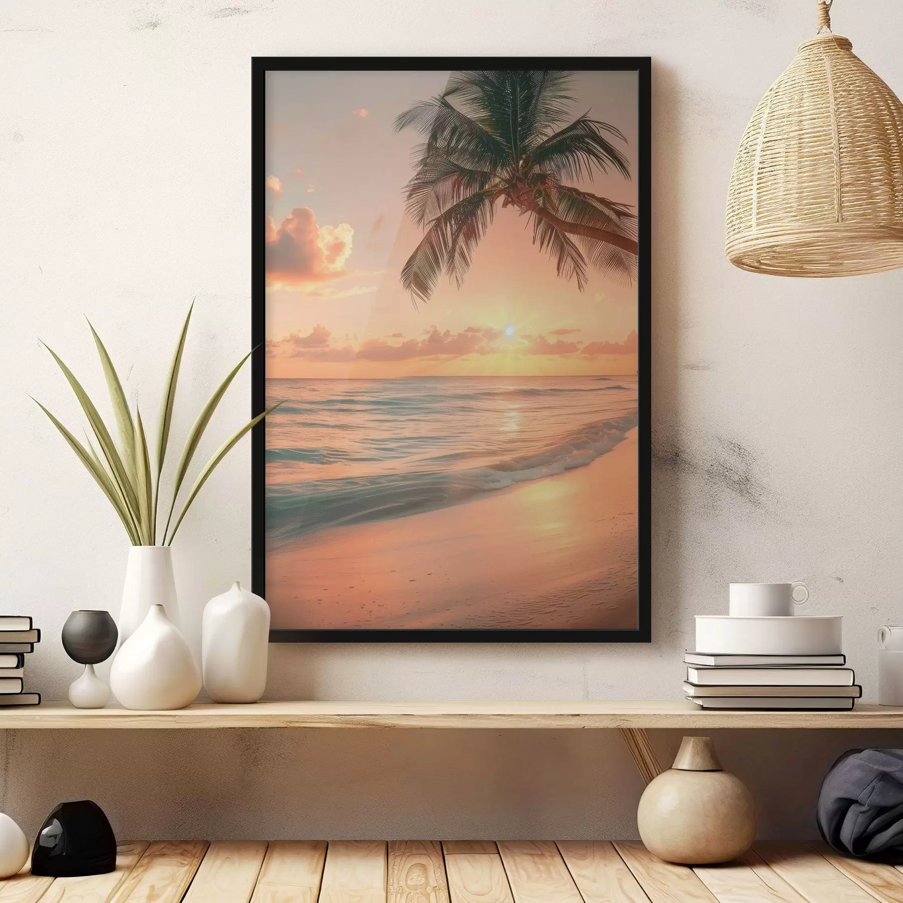 Fototapeta Zachód słońca nad morzem f45661