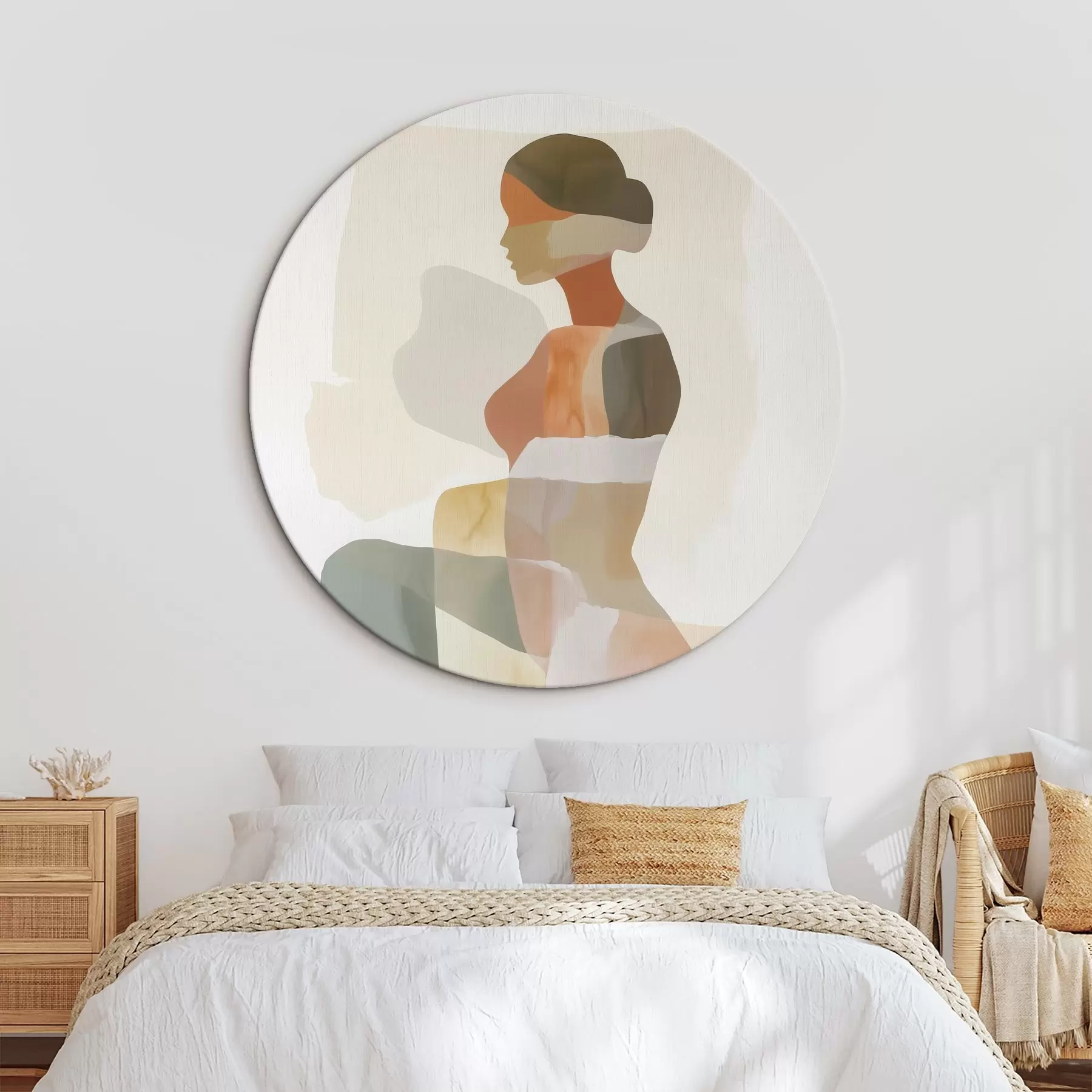Obraz Abstrakcyjna sylwetka kobiety r45992
