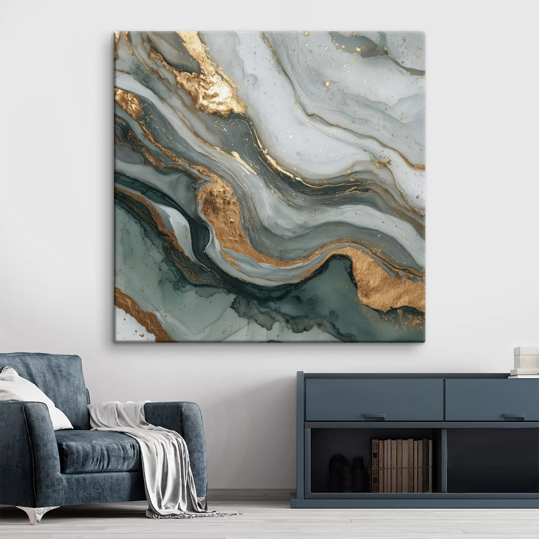 Obraz Abstrakcja w stylu marmurowej faktury s45857