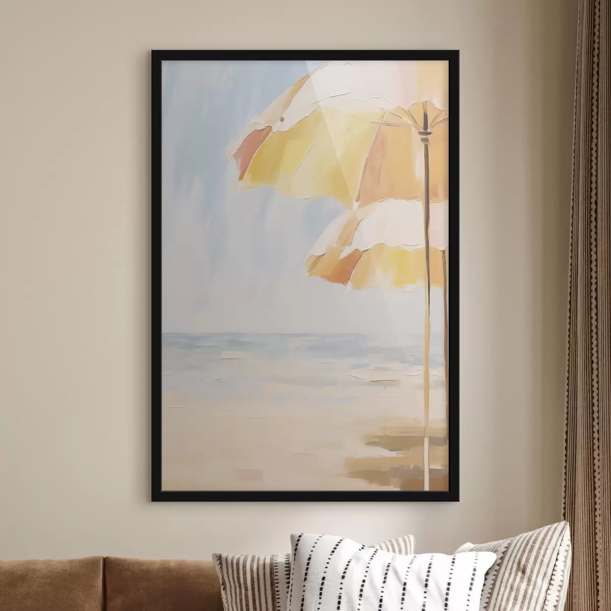 Plakat Krajobraz plaży f46063