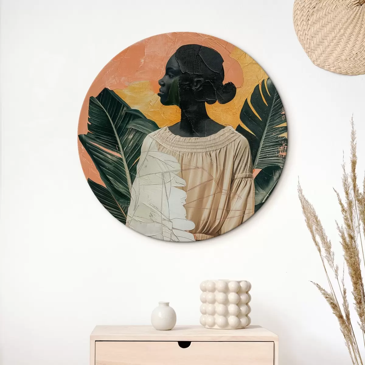 Okrągłe obrazy Rysunek r46041