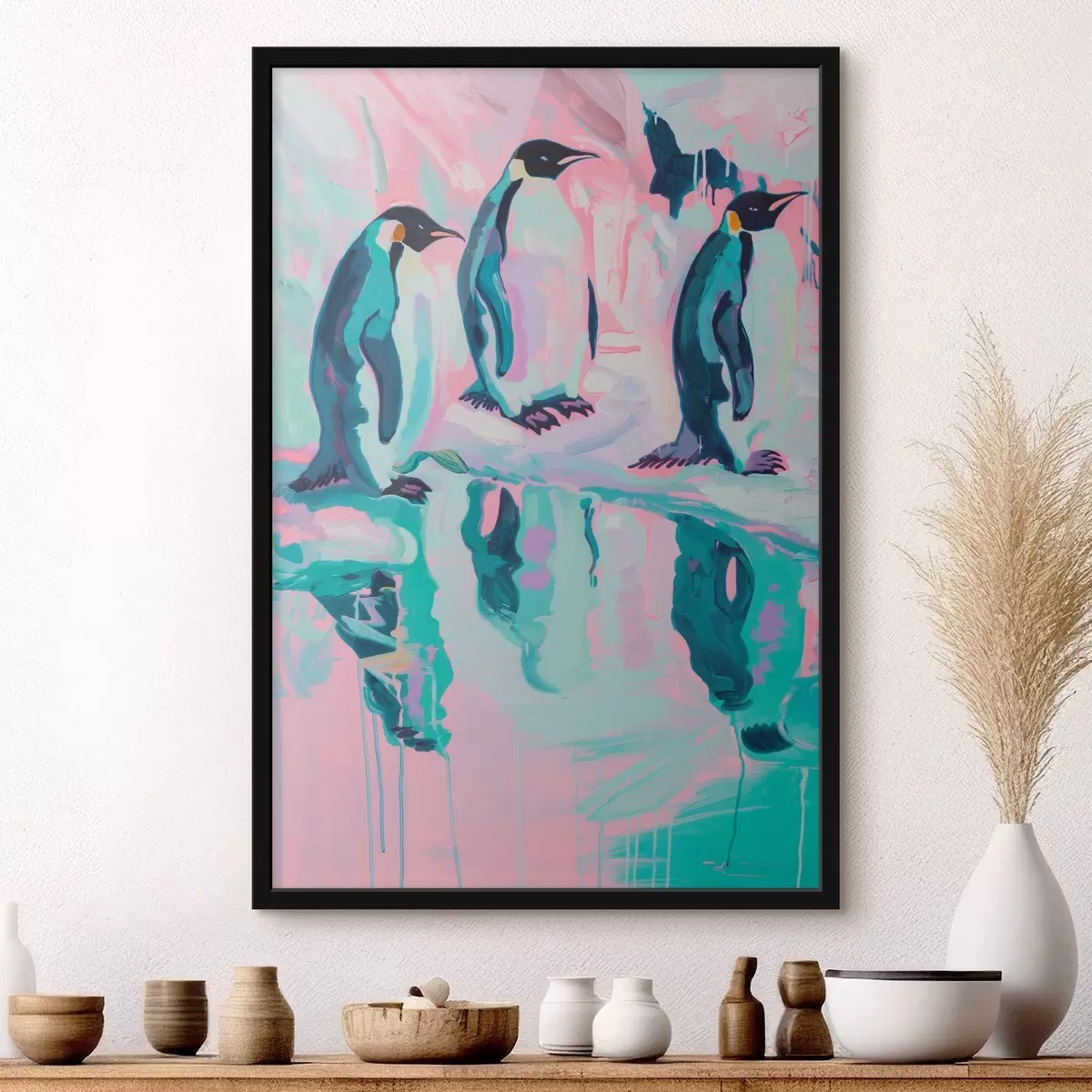 Plakat Pingwiny f46033